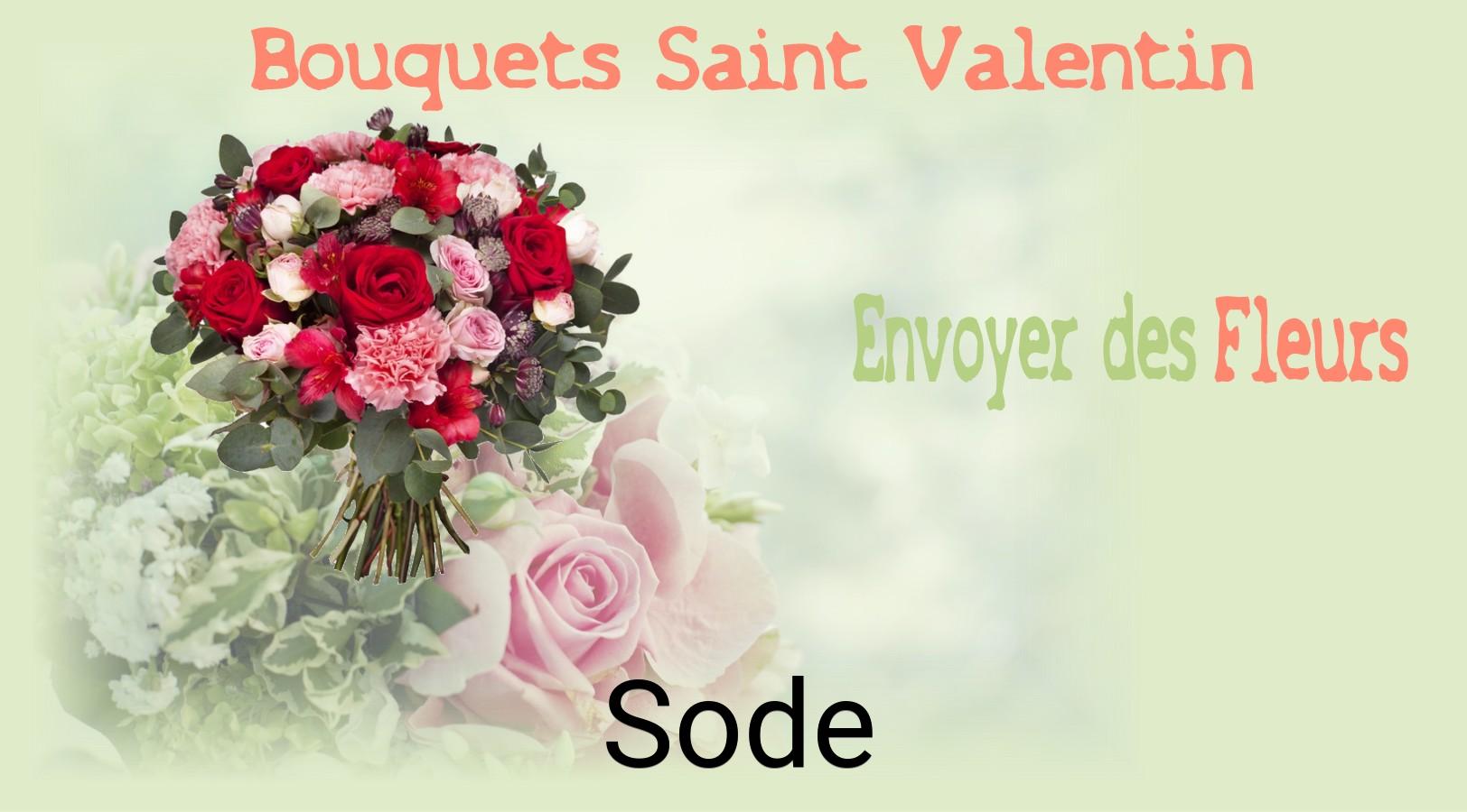 Roses de Saint-Valentin livrées à Sode